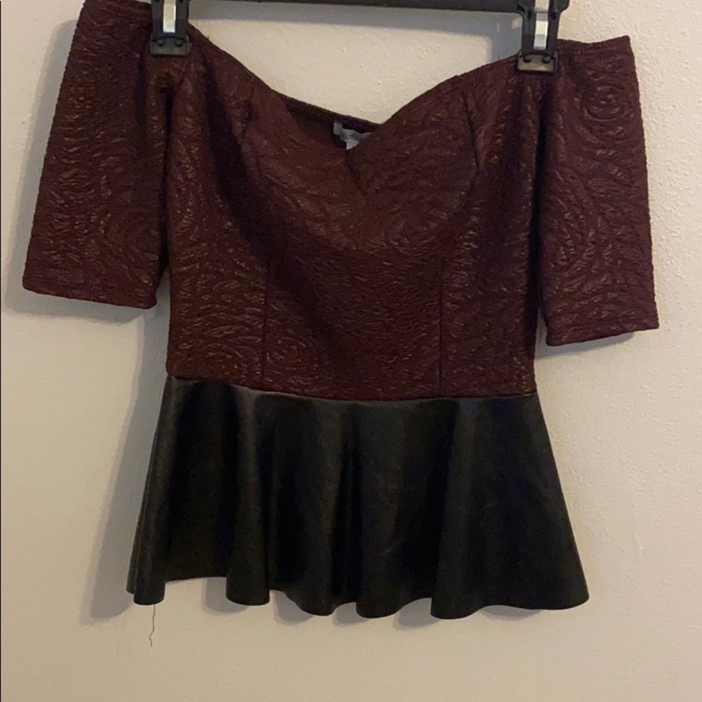 Peplum top